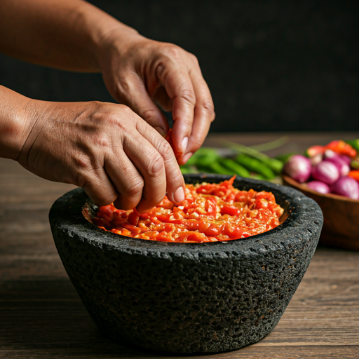 Membuat sambal